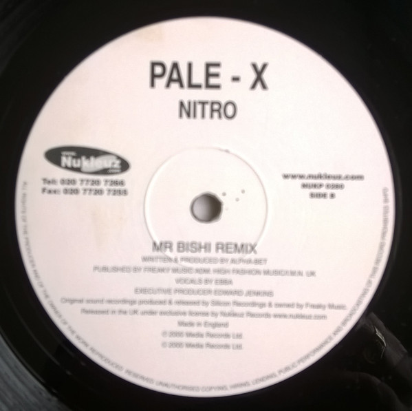 (CUB0944B) Pale-X ‎– Nitro