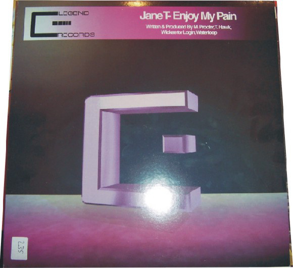 (JR734) Jane T. ‎– Enjoy My Pain