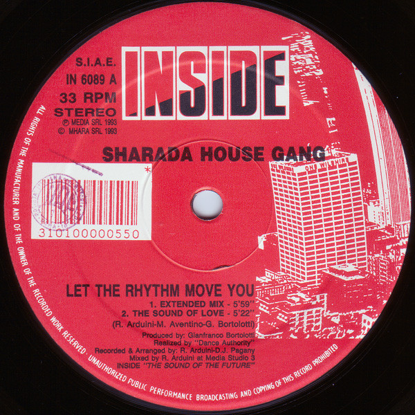 (RIV478) Sharada House Gang ‎– Let The Rhythm Move You
