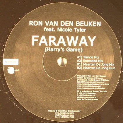 (P0301) Ron van den Beuken Feat. Nicole Tyler ‎– Faraway (Harry's Game)