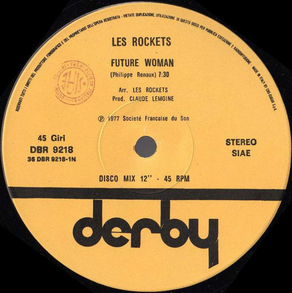 (CMD846) Les Rockets – Future Woman / Atomic Control