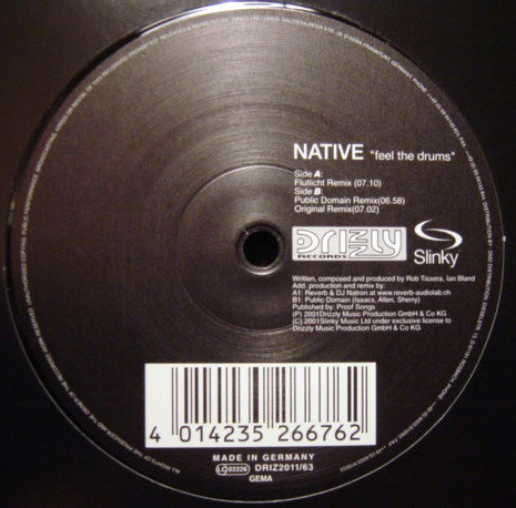 (28552) Native ‎– Feel The Drums