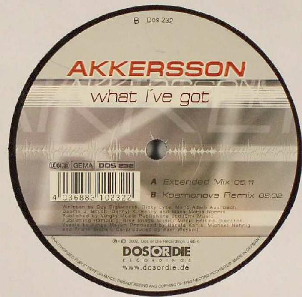 (30044) Akkersson ‎– What I've Got