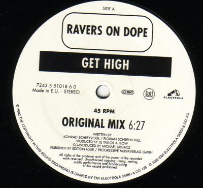 (21197) Ravers On Dope ‎– Get High