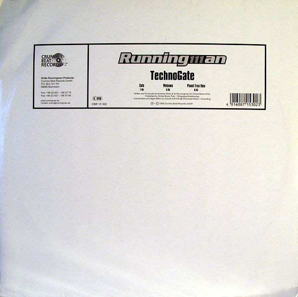 (30294) Runningman ‎– Techno Gate
