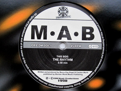 (CM788) M.A.B. ‎– The Rhythm / Feel It