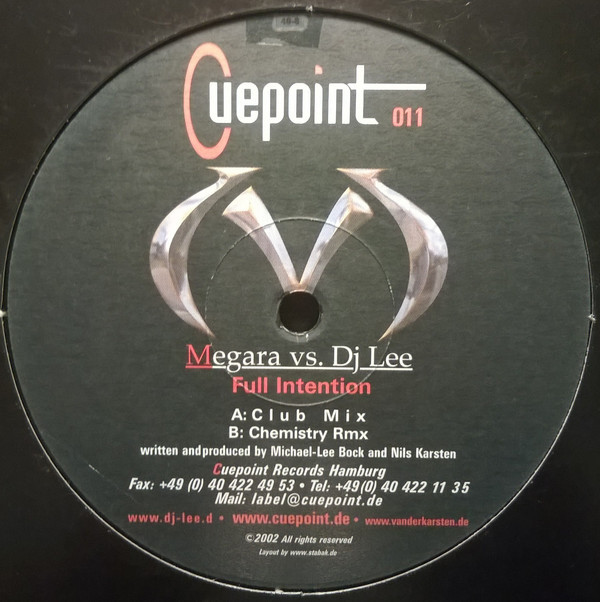 (6120) Megara Vs DJ Lee ‎– Full Intention