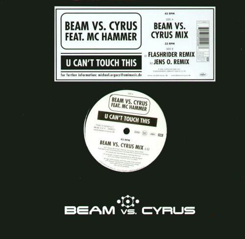 (29108) Beam Vs. Cyrus Feat. MC Hammer ‎– U Can't Touch This