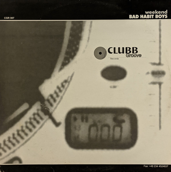 (0312B) Bad Habit Boys ‎– Weekend