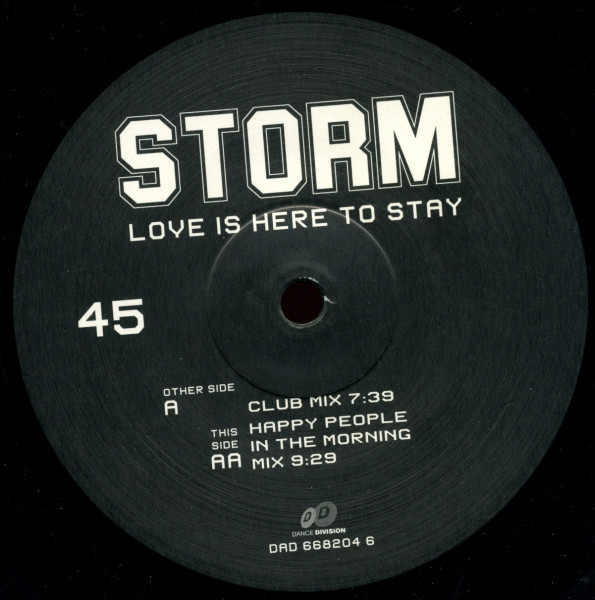 (3844) Storm ‎– Love Is Here To Stay