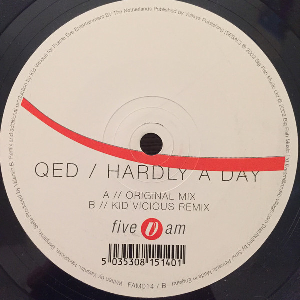 (RIV335) QED ‎– Hardly A Day