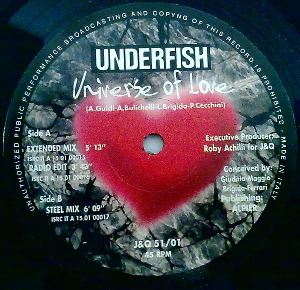(RIV339) Underfish ‎– Universe Of Love