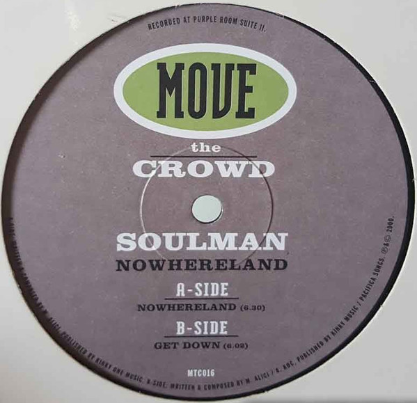 (RIV586) Soulman ‎– Nowhereland