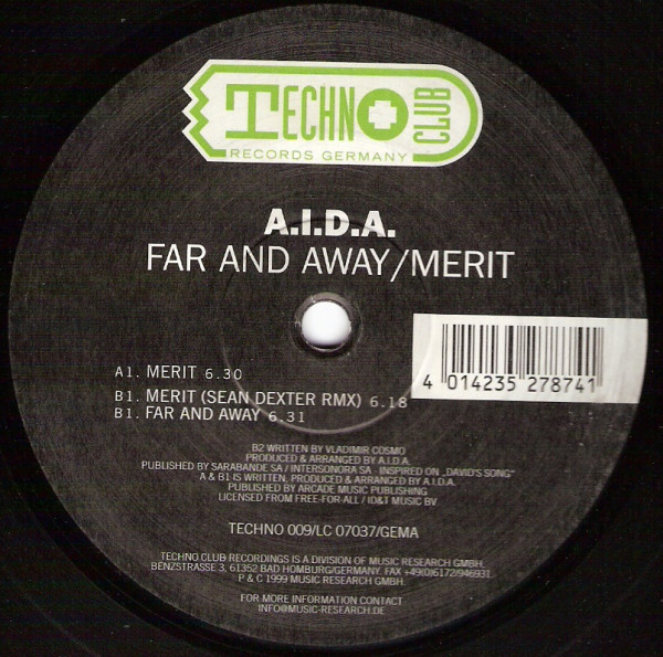 (AA00117B) AIDA ‎– Far And Away