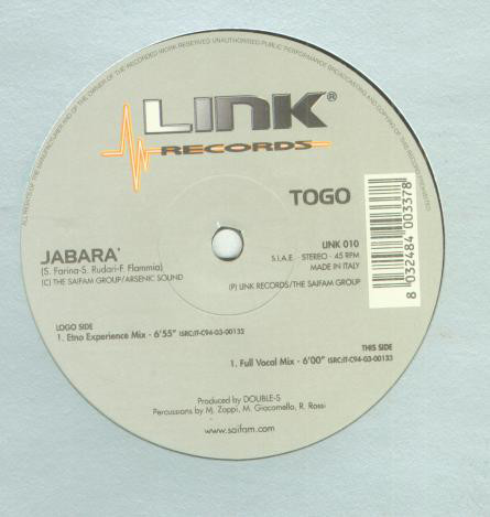 (CMD617) Togo – Jabara