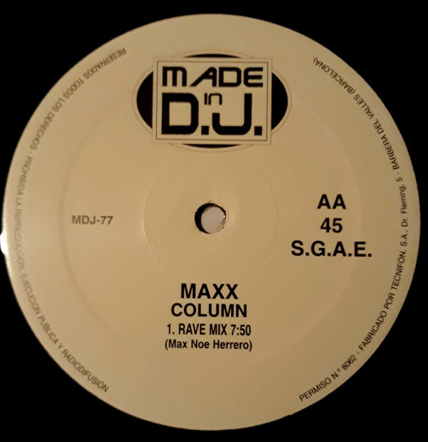 (23661) Maxx ‎– Column