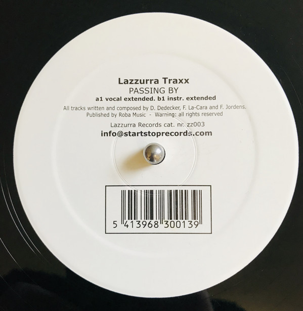 (28211) Lazzurra Traxx ‎– Passing By