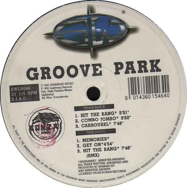 (CM1052) Groove Park ‎– Groove Park EP