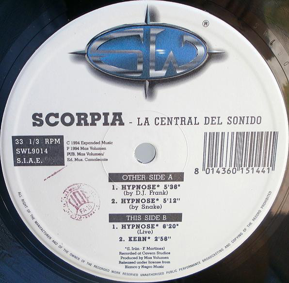 (25111) Scorpia ‎– Hypnose