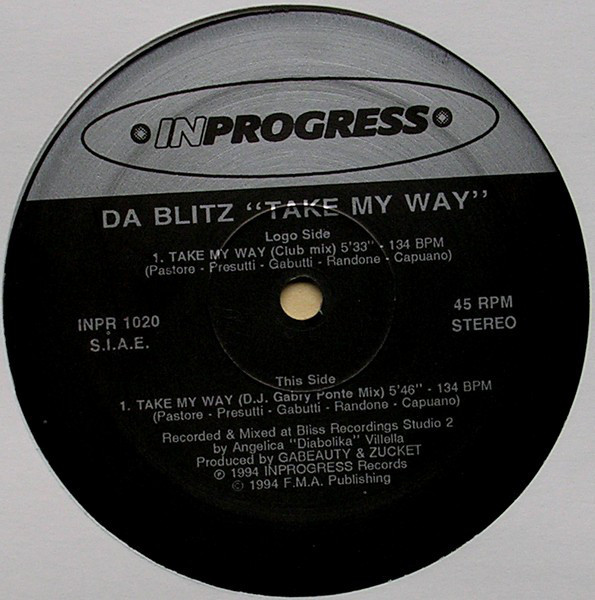 (MUT352) Da Blitz – Take My Way