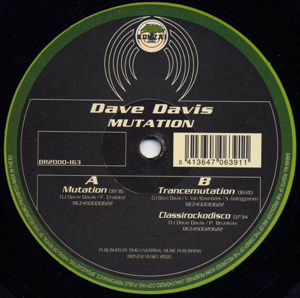 (30321) Dave Davis ‎– Mutation