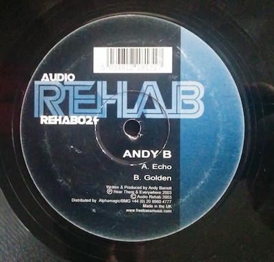 (CUB0320) Andy B ‎– Echo / Golden