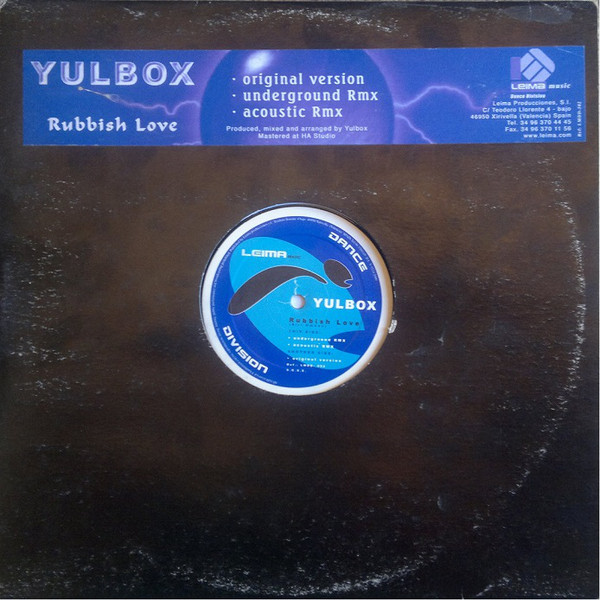 (V0138) Yulbox ‎– Rubbish Love