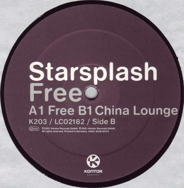 (27745) Starsplash ‎– Free