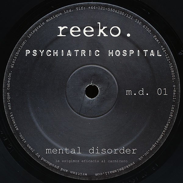 (28689) Reeko ‎– Psychiatric Hospital