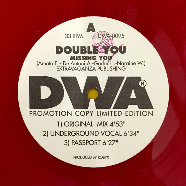 (29667) Double You ‎– Missing You