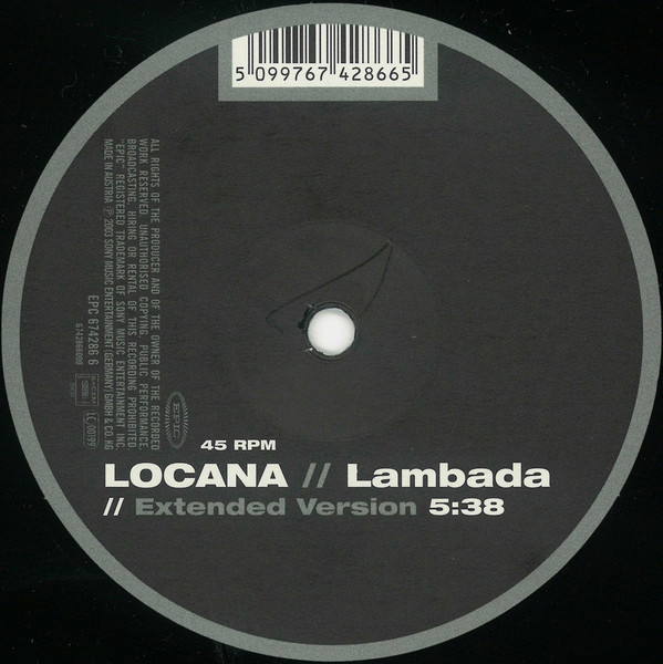 (CUB2602) Locana ‎– Lambada
