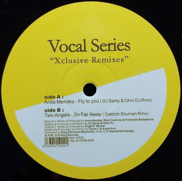 (5530) Anita Mendez / Two Angels – Xclusive Remixes