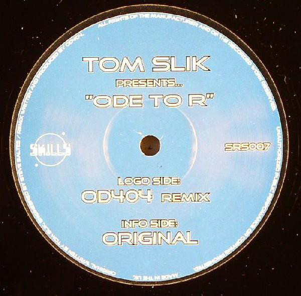 (CUB1424) Tom Slik ‎– Ode To R