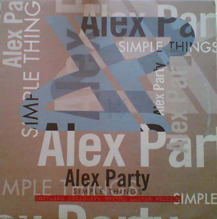 (26899) Alex Party ‎– Simple Things