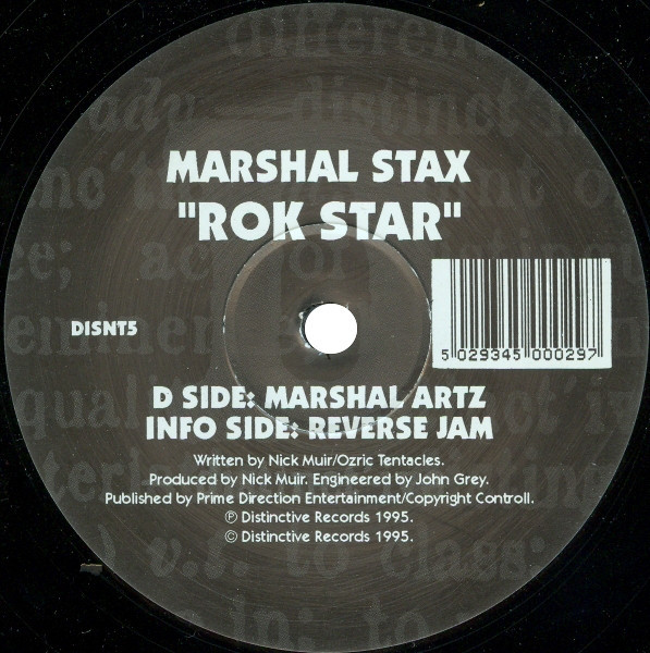 (30761) Marshal Stax ‎– Rok Star