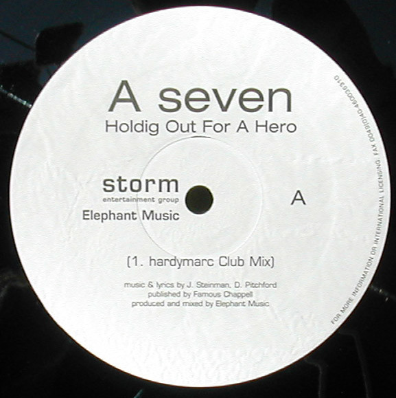 (CUB1222) A Seven ‎– Holding Out For A Hero