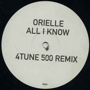 (CMD311) Orielle ‎– All I Know
