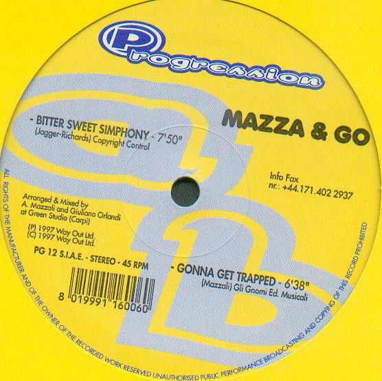 (CMD254) Mazza & Go ‎– Bitter Sweet Simphony