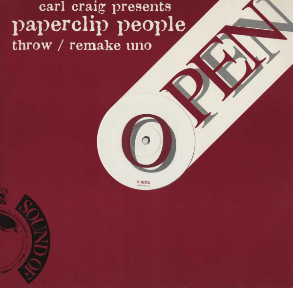 (SZ0005) Carl Craig Presents Paperclip People ‎– Throw / Remake (Uno)