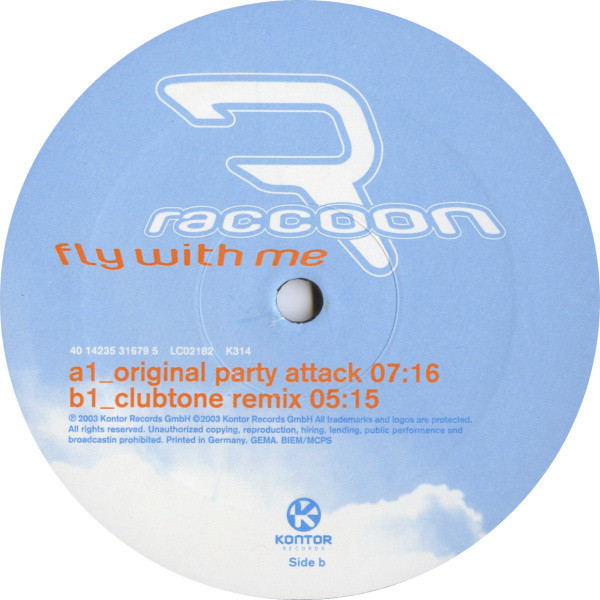(28522) Raccoon ‎– Fly With Me