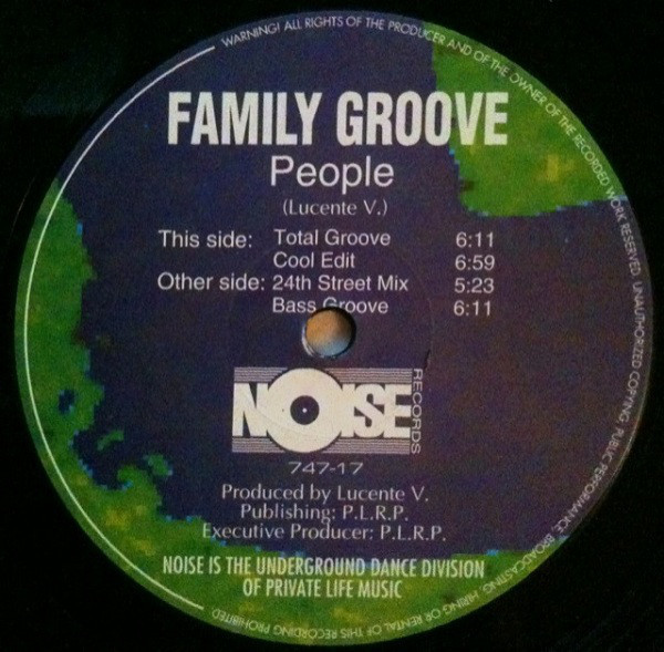 (CM1499) Family Groove ‎– People