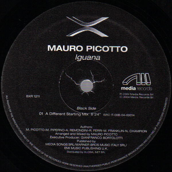(HK29B) Mauro Picotto ‎– Iguana