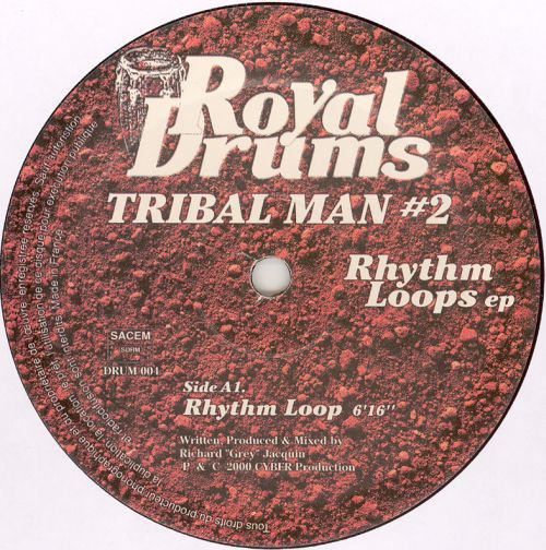 (CUB0699) Tribal Man ‎– Rhythm Loops EP