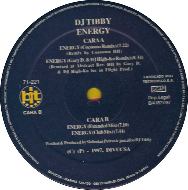 (29021) DJ Tibby ‎– Energy