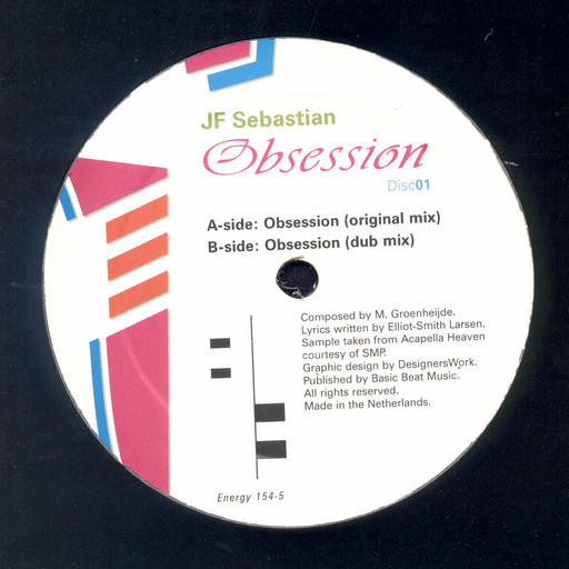 (A1255) JF Sebastian ‎– Obsession (Disc 01)