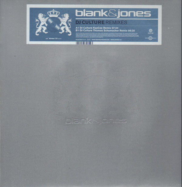 (G034) Blank & Jones ‎– DJ Culture (Remixes)