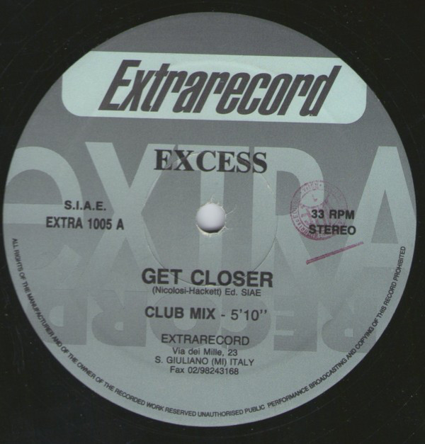 (AL095) Excess ‎– Get Closer