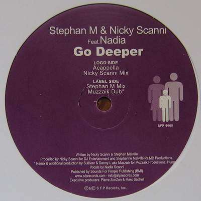 (CM2007) Stephan M. & Nicky Scanni Feat. Nadia ‎– Go Deeper