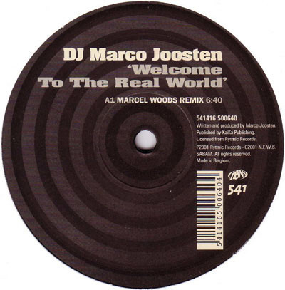 (30463) DJ Marco Joosten ‎– Welcome To The Real World