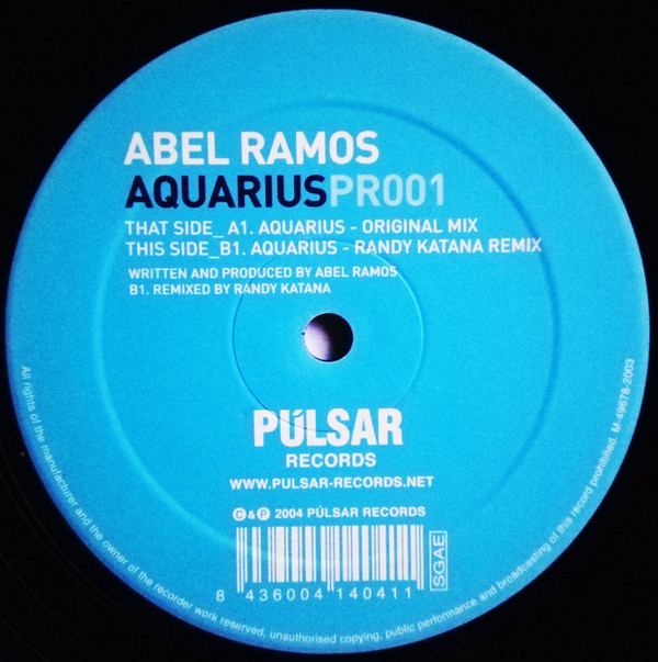 (3447) Abel Ramos ‎– Aquarius